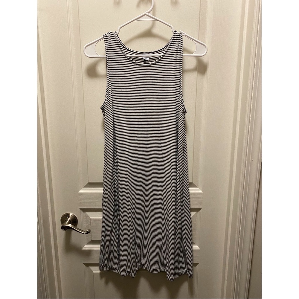 Old Navy Striped Swing Dress